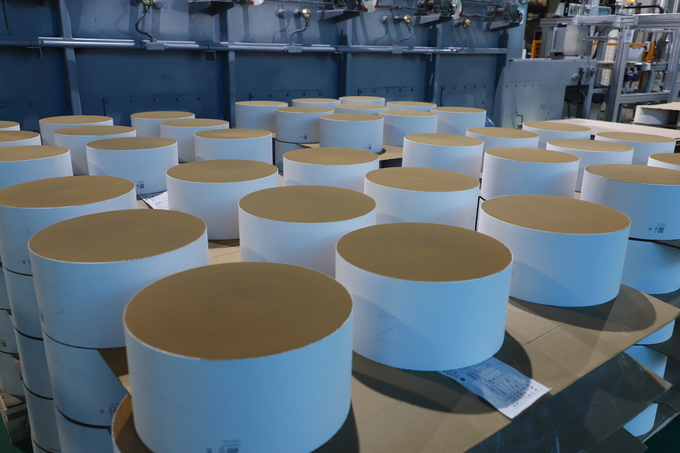 Catalyseur d'oxydation de cordiérite pour les générateurs 6